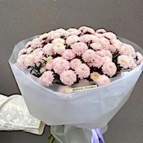 Букет из кустовой хризантемы Букет из кустовой хризантемы